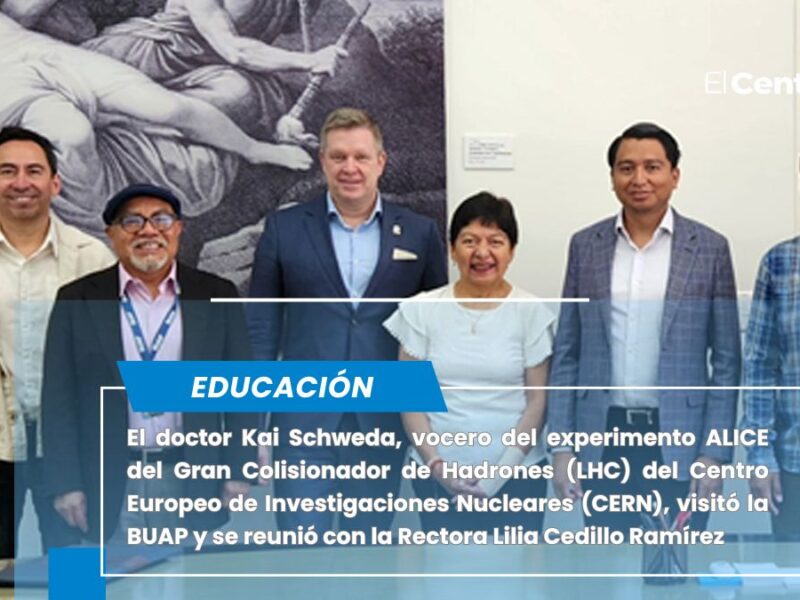 Reconoce vocero del CERN a la BUAP como pilar de la Física de Altas Energías