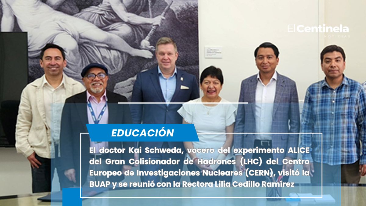Reconoce vocero del CERN a la BUAP como pilar de la Física de Altas Energías