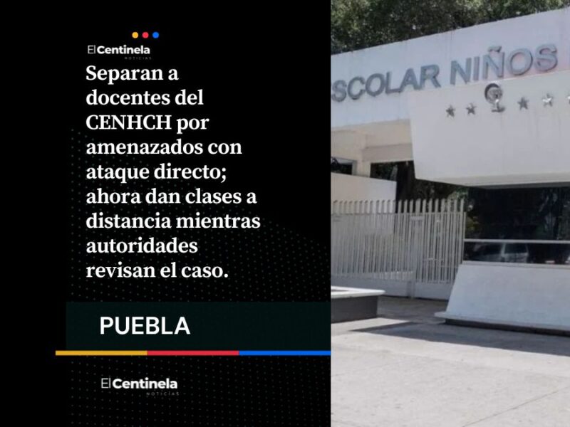Dirección separa a los profes amenazados del CENHCH por si las dudas, pero ellos acusan revictimización