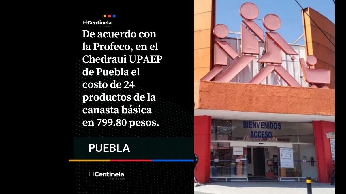 Chedraui UPAEP vende la canasta básica más barata y City Market Solesta la más cara de Puebla