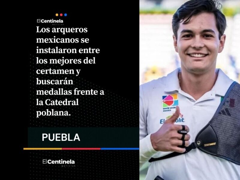 Grande y Quintero clasifican a semifinales en la Copa del Mundo de Tiro con Arco Puebla 2026