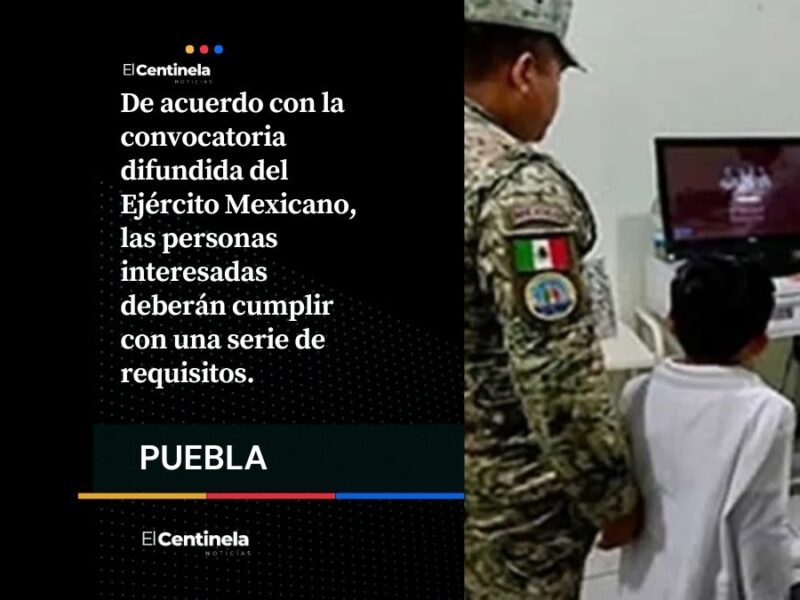 Ejército busca médicos en Puebla: ofrecen sueldo, vivienda y prestaciones