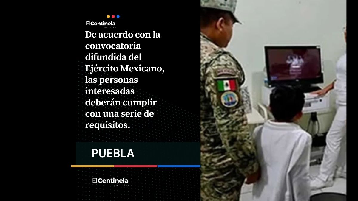 Ejército busca médicos en Puebla: ofrecen sueldo, vivienda y prestaciones