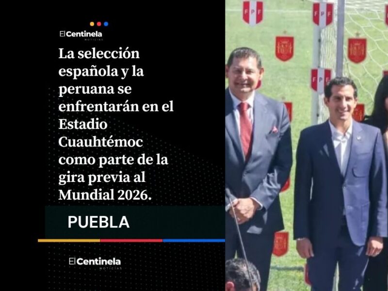 Presentan el España vs Perú en el Cuauhtémoc rumbo al Mundial