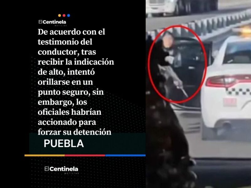 Terror en la Puebla-Orizaba: GN obliga a transportistas a detenerse con disparos