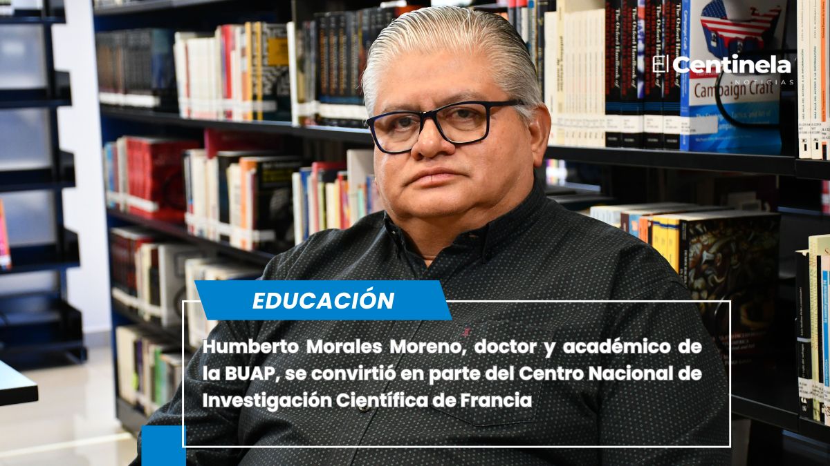 Humberto Morales, académico BUAP, es miembro del Centro Nacional de Investigación Científica de Francia