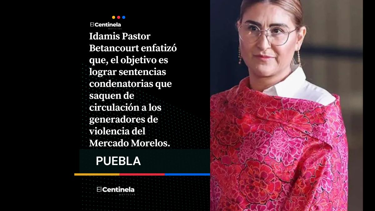 “Se están peleando la plaza”: Idamis confirma disputa criminal en el Mercado Morelos