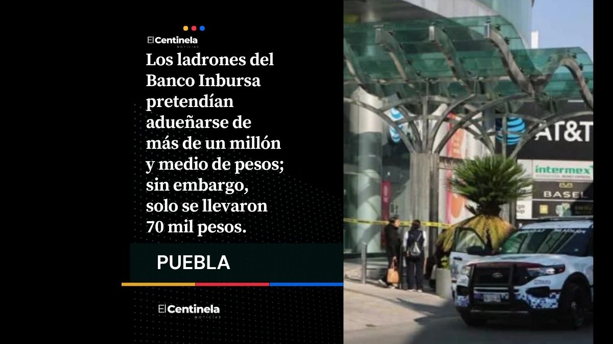 Golpe fallido en consultoría de Las Ánimas: iban por nómina millonaria y solo robaron 70 mil pesos