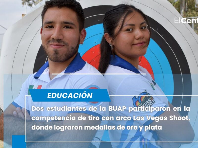 Estudiantes BUAP triunfan en competencia Las Vegas Shoot de tiro con arco