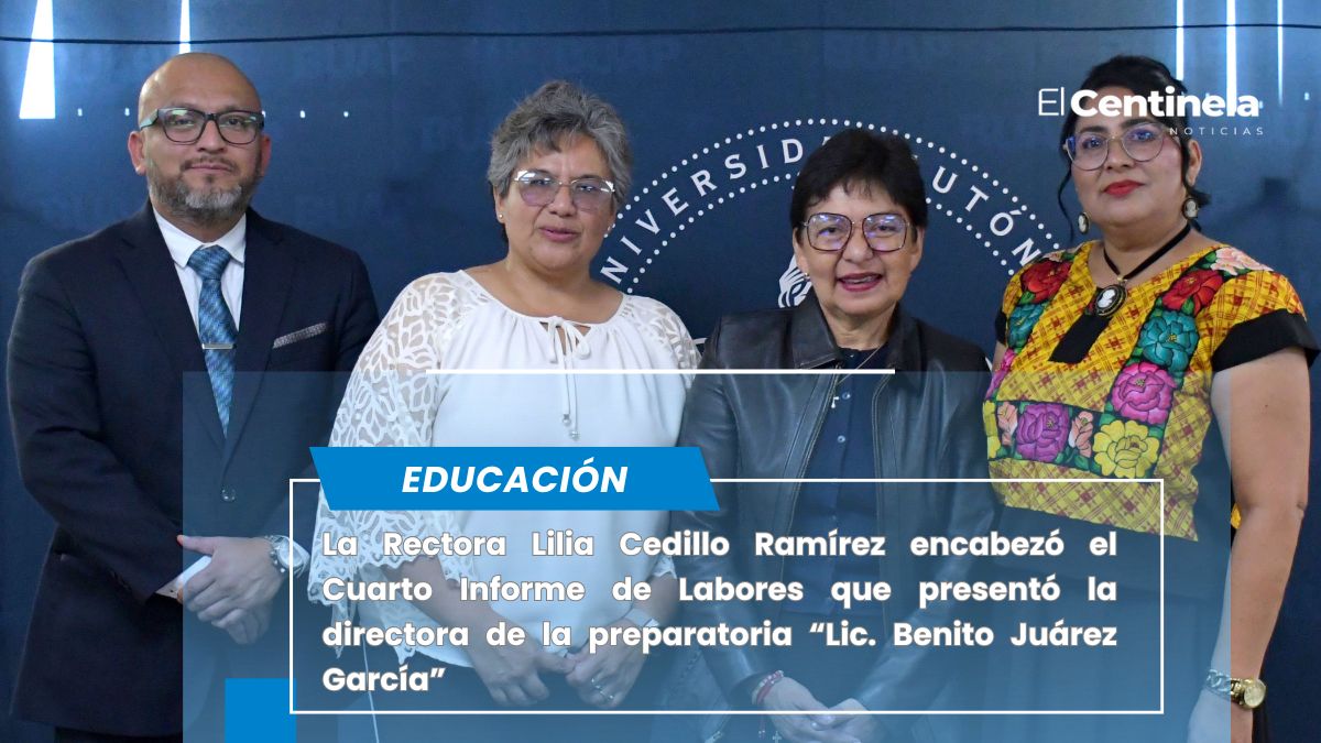 Rectora Lilia Cedillo toma protesta a directora electa de la preparatoria “Lic. Benito Juárez García”