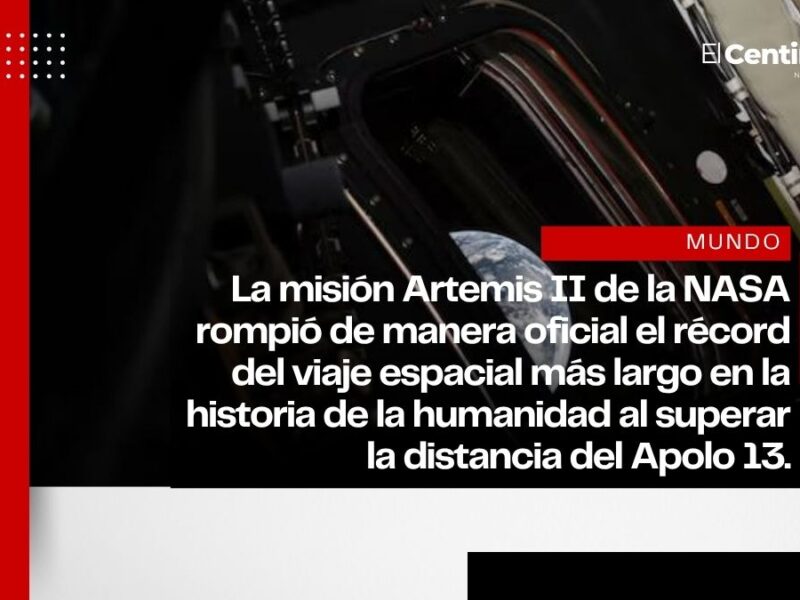 Tenemos un récord, Houston: Artemis II YA es el viaje espacial más largo; supera al Apolo 13
