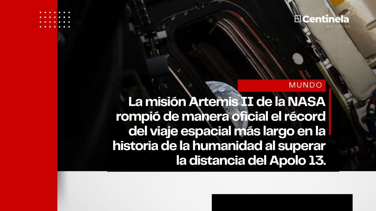 Tenemos un récord, Houston: Artemis II YA es el viaje espacial más largo; supera al Apolo 13