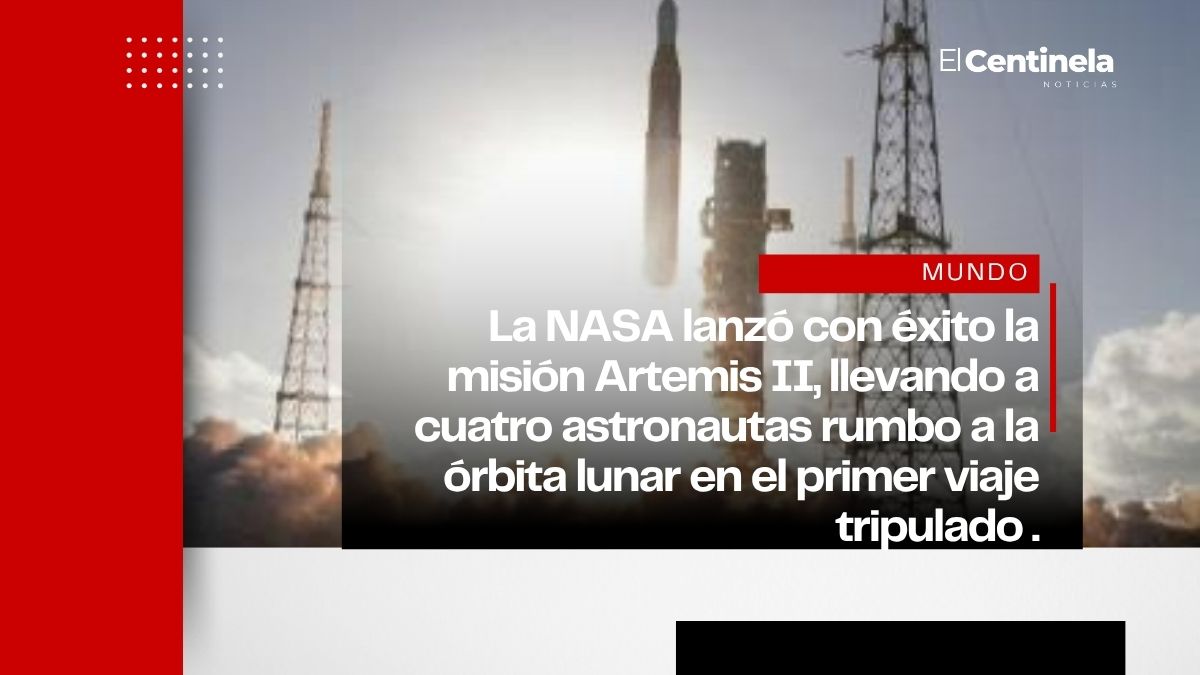 La NASA lanzó con éxito la misión Artemis II