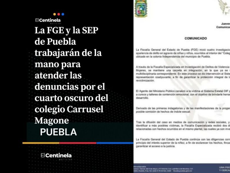 Crecen denuncias por “cuarto oscuro” en preescolar Carrusel Magone; FGE investiga abuso