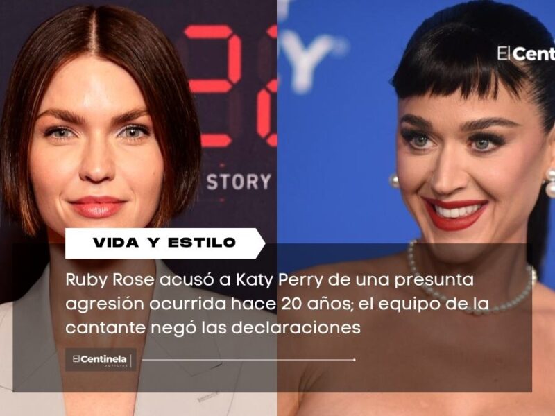 Ruby Rose acusa a Katy Perry de agresión sexual, representante lo niega