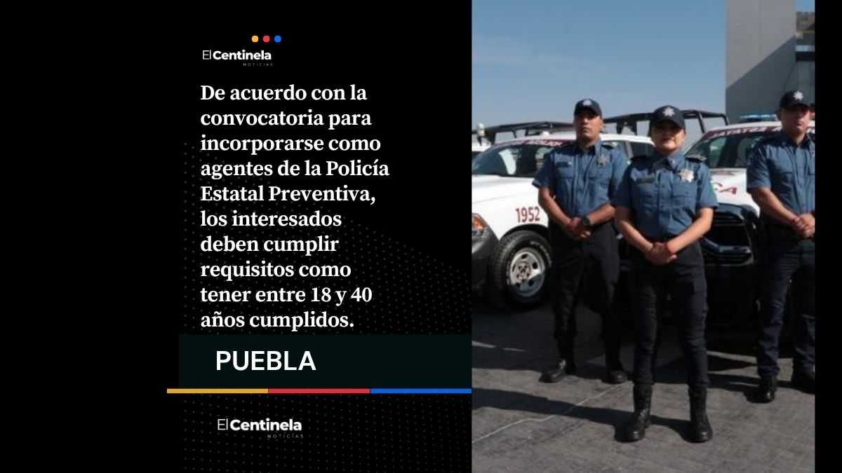 SSP Puebla recluta policías, custodios y bomberos