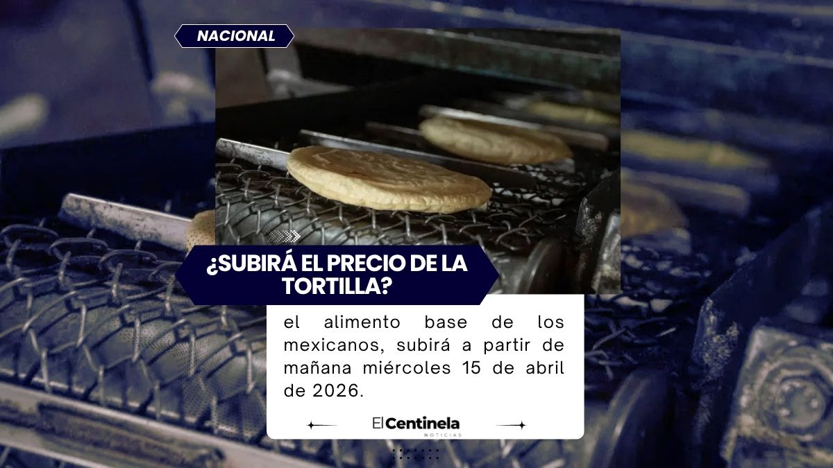 ¿Subirá el Precio de la Tortilla en México a Partir de Mañana Miércoles 15 de Abril 2026?