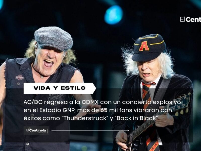 AC/DC enciende la CDMX: histórico regreso al Estadio GNP tras 17 años