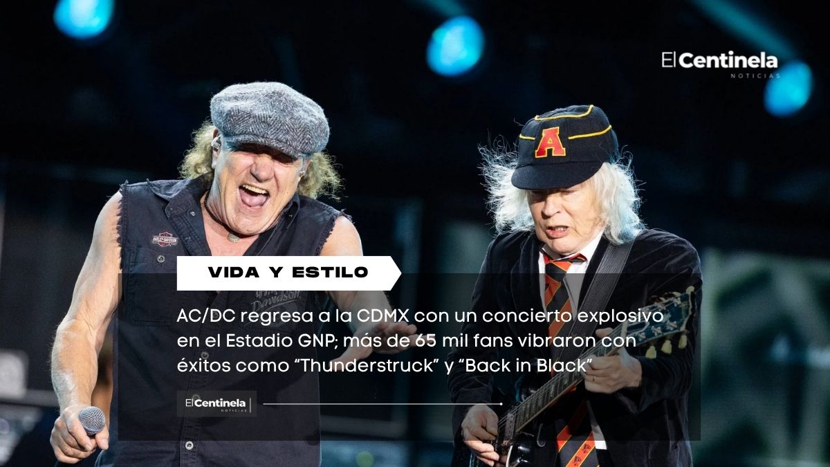 AC/DC enciende la CDMX: histórico regreso al Estadio GNP tras 17 años