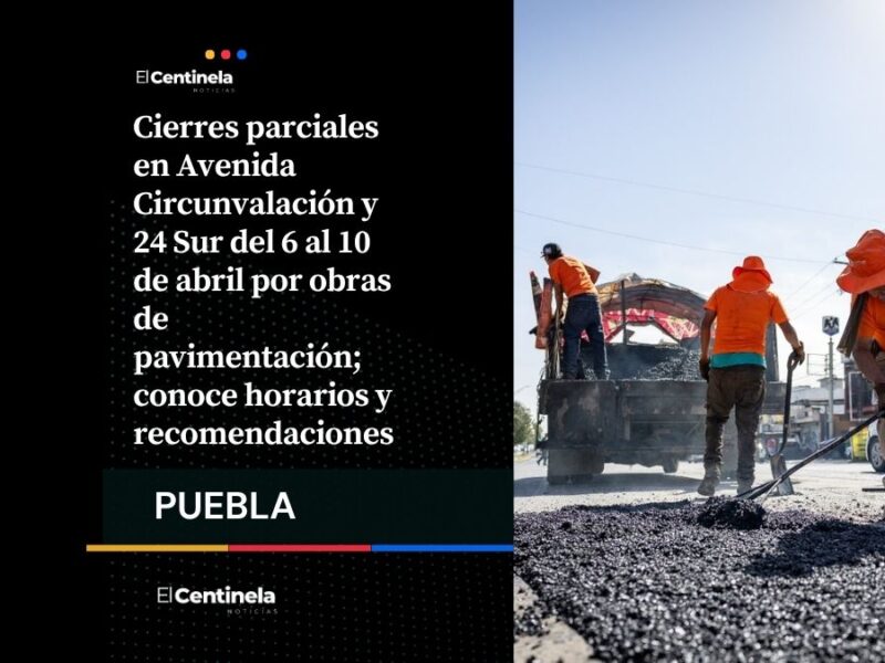 Cierran Avenida Circunvalación y 24 Sur por obras: fechas, horarios y alternativas