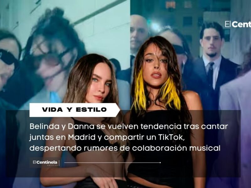 Belinda y Danna se reencuentran y desatan rumores de colaboración