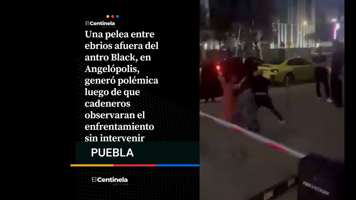 Cadeneros del Black permiten pelea entre jóvenes en Angelópolis y lanzan apuestas, ¡era uno contra uno!