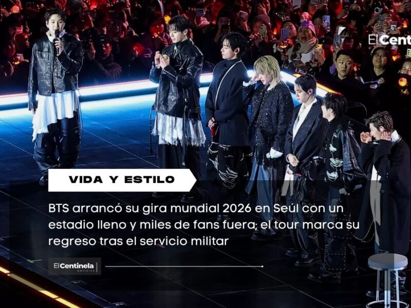 ¡Comienza la era ARIRANG! BTS inicia gira mundial 2026 ante 40 mil fans en Seúl
