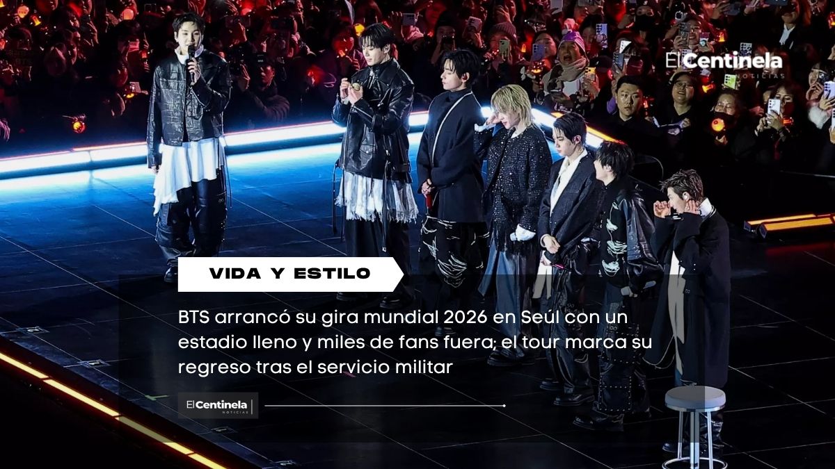 ¡Comienza la era ARIRANG! BTS inicia gira mundial 2026 ante 40 mil fans en Seúl