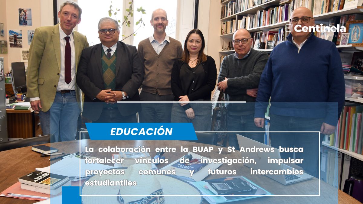BUAP firma Memorando de Entendimiento con la Universidad St Andrews de Reino Unido