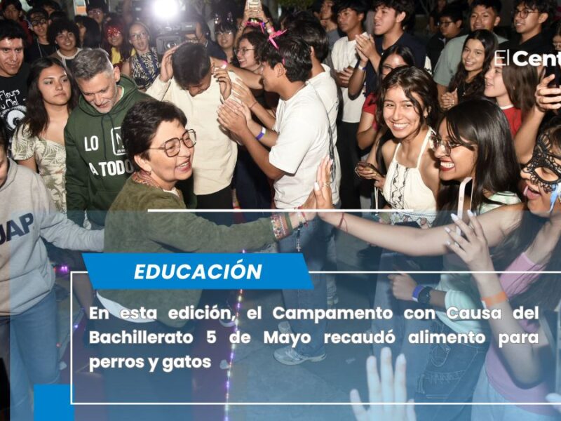 Rectora Lilia Cedillo inaugura 4° Campamento con Causa del Bachillerato 5 de Mayo