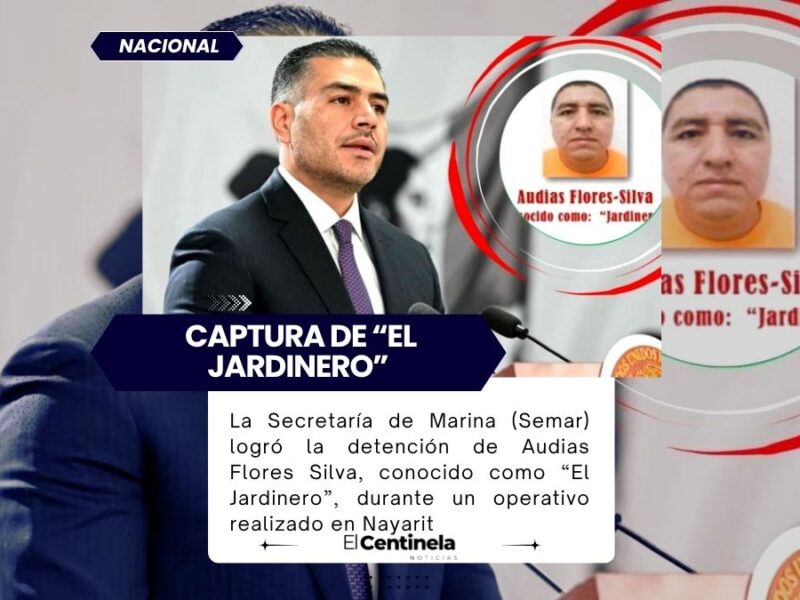 Harfuch confirma la captura de “El Jardinero”, presunto alto mando del CJNG en Nayarit