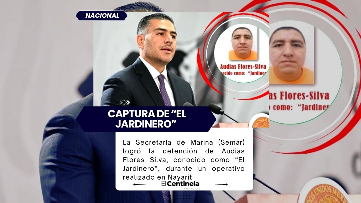 Harfuch confirma la captura de “El Jardinero”, presunto alto mando del CJNG en Nayarit