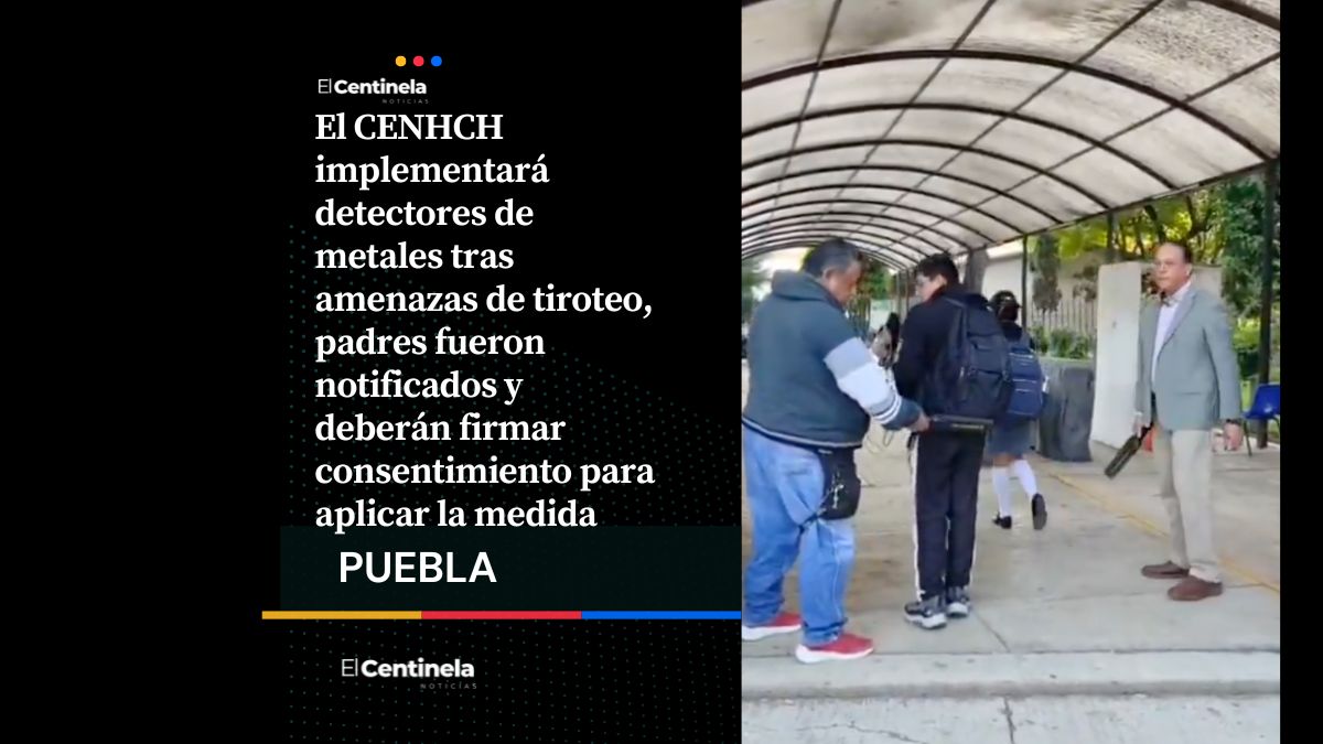 Lamentable: CENHCH instala detectores de metales a raíz de amenazas de tiroteo