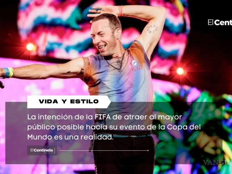 Coldplay encabezará el primer show de medio tiempo en una final de Mundial
