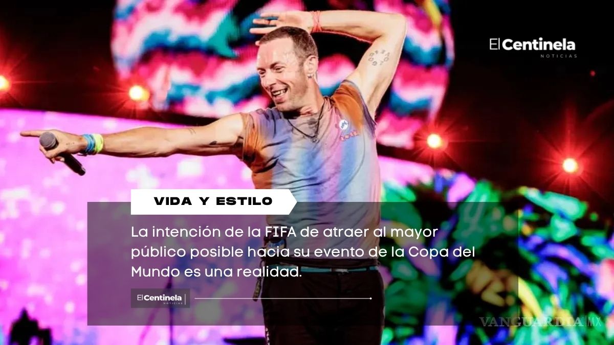 Coldplay encabezará el primer show de medio tiempo en una final de Mundial
