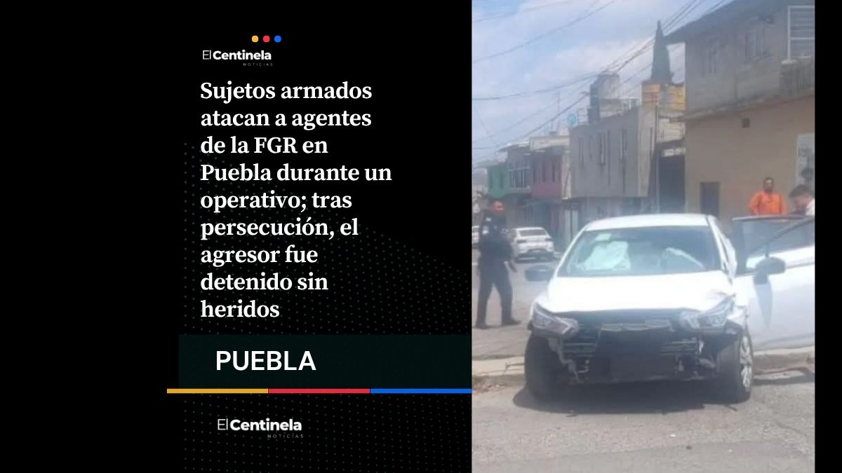 Balacera en colonia Constitución Mexicana: atacan a agentes de la FGR y detienen a agresor
