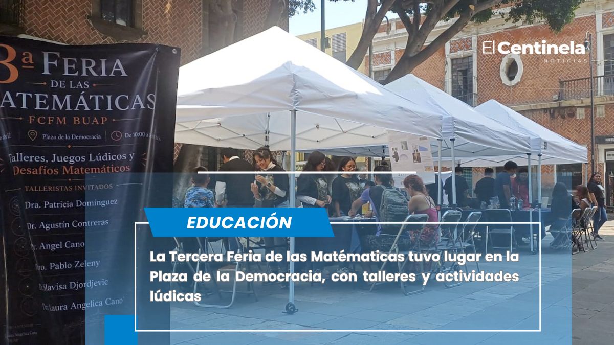 Facultad de Ciencias Físico Matemáticas lleva a cabo la Tercera Feria de las Matemáticas