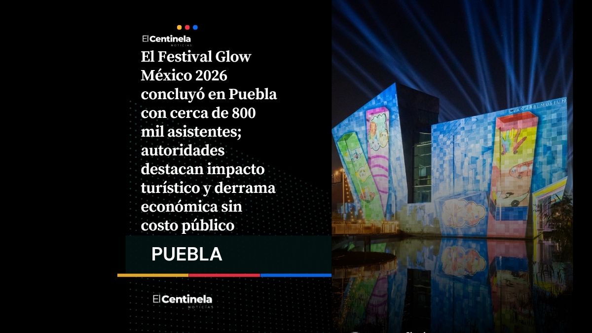 Festival Glow México 2026 cierra con 800 mil asistentes y supera expectativas