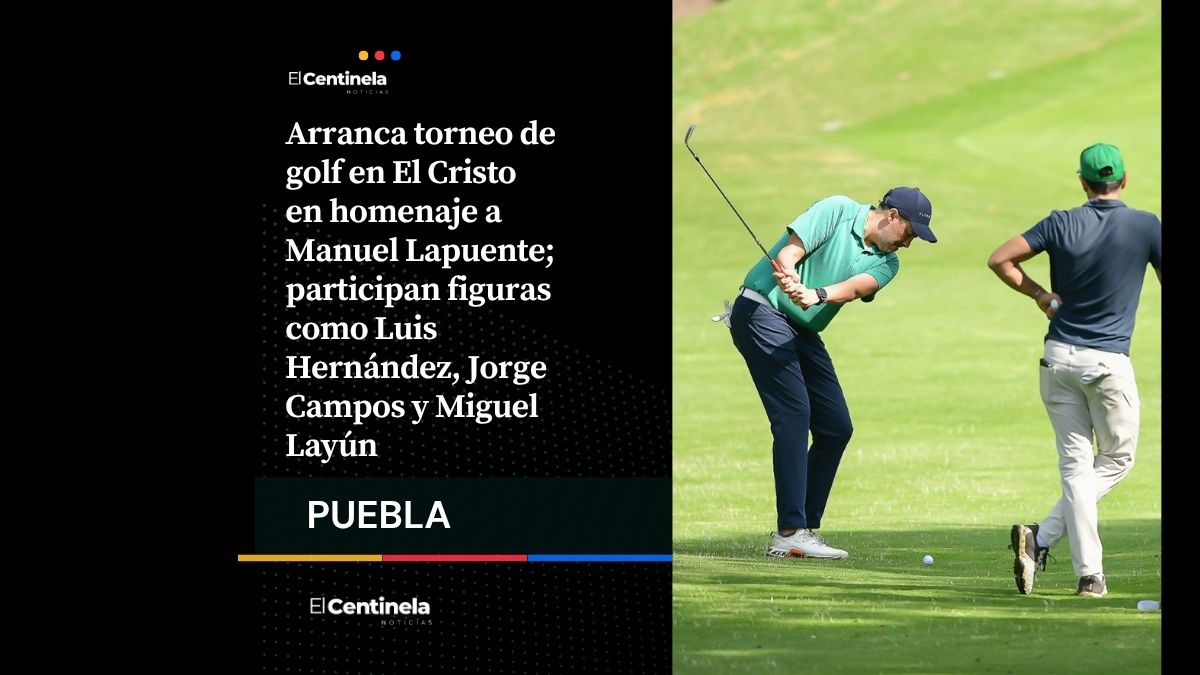 Torneo de golf en honor a Manuel Lapuente inicia en El Cristo con leyendas del futbol