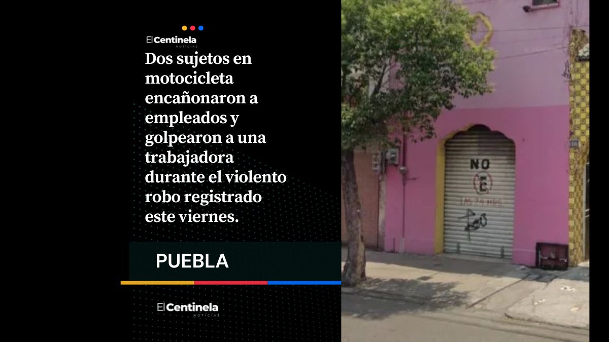 Asalto violento en Amor Platería: golpean a empleada y se llevan 200 mil en el Centro Histórico