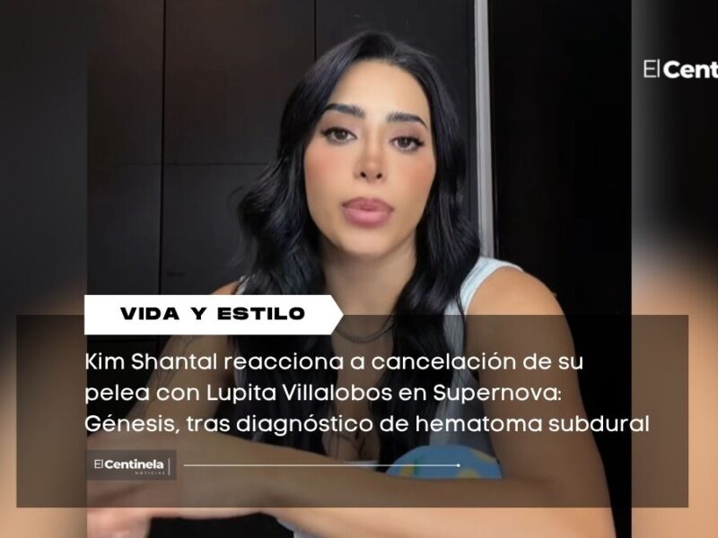 Kim Shantal habla tras cancelación de pelea con Lupita Villalobos en Supernova: Génesis