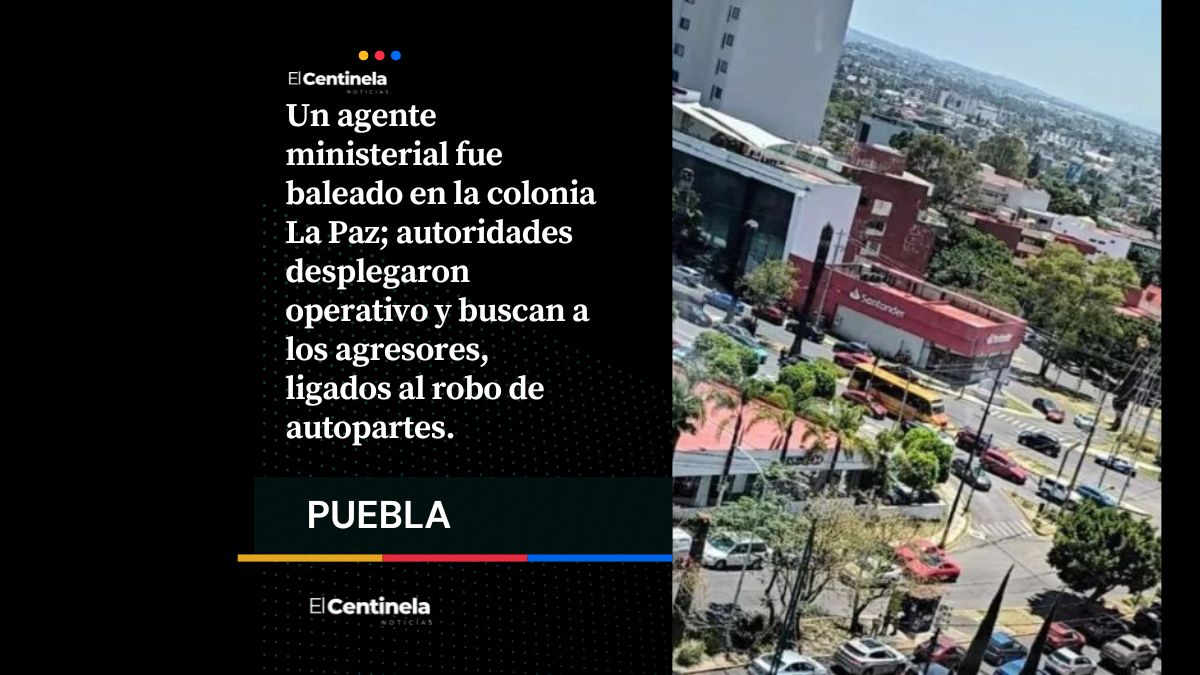 Ladrones de autopartes balean a agente ministerial en la colonia La Paz