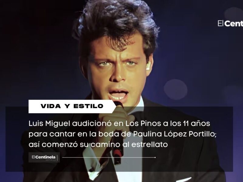 ¿Lo sabías? Luis Miguel audicionó en Los Pinos para cantar en boda de Paulina López Portillo