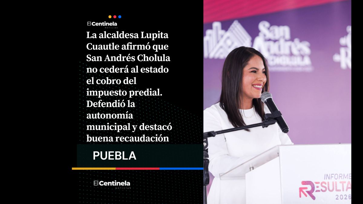 Se opone: Lupita Cuautle no entregará cobro del predial de San Andrés Cholula al gobierno estatal