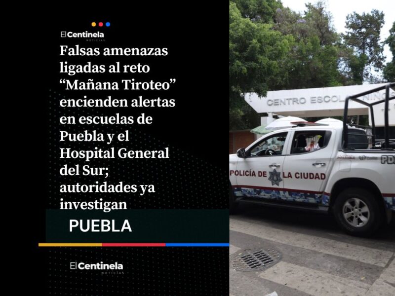 ¿Trend o crisis? Reto de TikTok “Mañana Tiroteo” causa psicosis en escuelas de Puebla