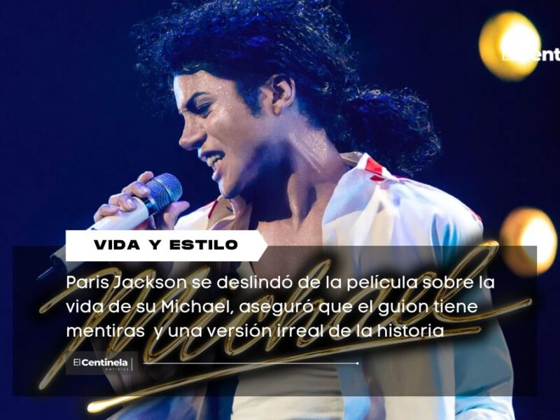 Paris Jackson rechaza biopic de Michael Jackson y acusa que está llena de mentiras