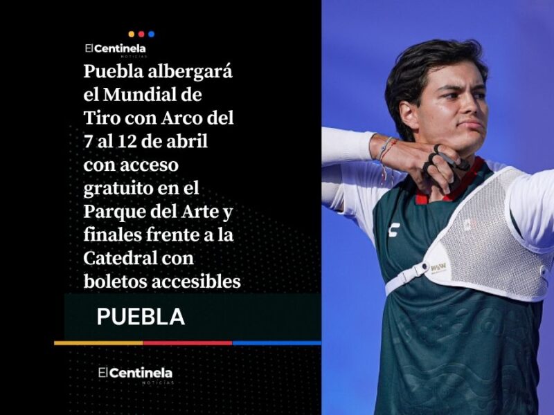 Mundial de Tiro con Arco tendrá acceso gratuito en el Parque del Arte y finales en el Zócalo