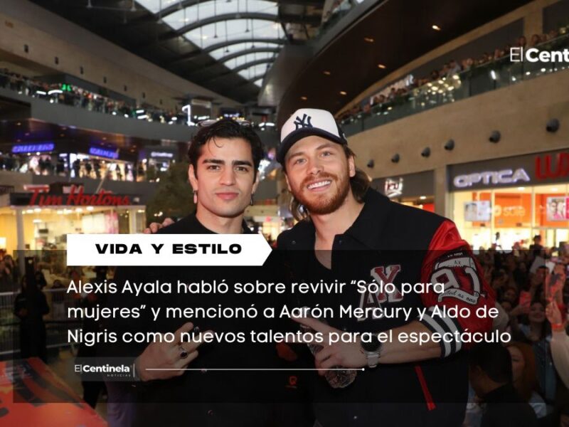 Alexis Ayala plantea regreso de “Sólo para mujeres” con Aarón Mercury y Aldo de Nigris