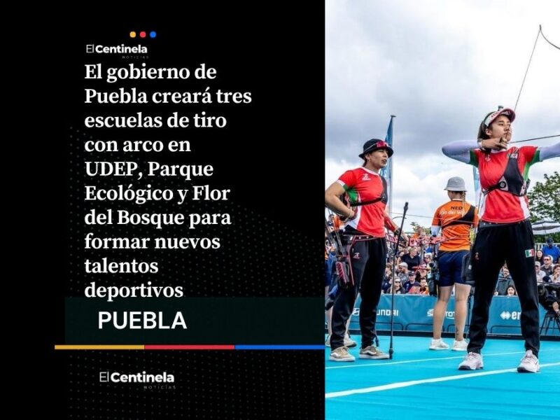 Alejandro Armenta impulsa el tiro con arco en Puebla con tres nuevos centros de formación