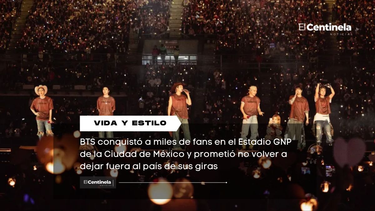 Ustedes sí saben disfrutar: BTS promete regresar siempre a México tras primer concierto en CDMX